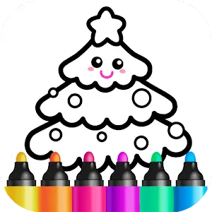 小孩子画画儿！